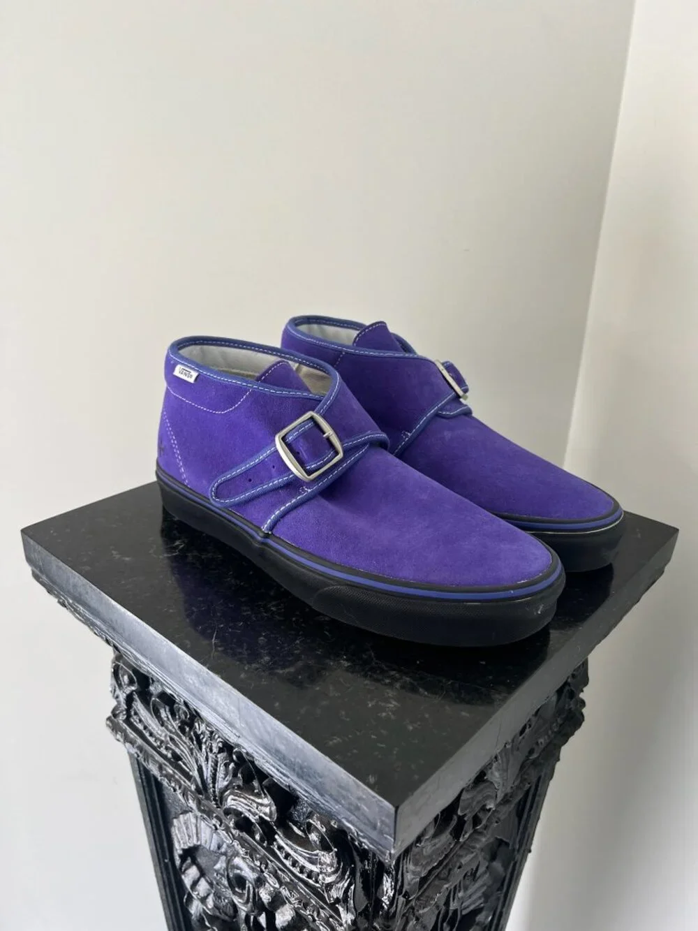 Vans x Noah collab chukka monk strap in purple suede NWT